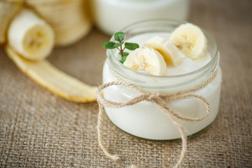 banana yogurt