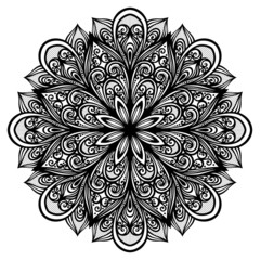 Beautiful Deco Mandala (Vector), Patterned design