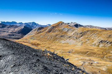 Vers le col de la Bonette