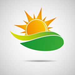 Sun Icon Vector Creative Design