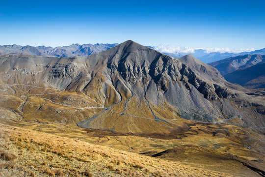 Vers le col de la Bonette