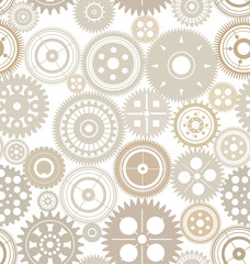 Seamless gear background