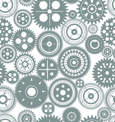 Seamless gear background