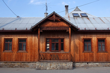 old wooden traditional house