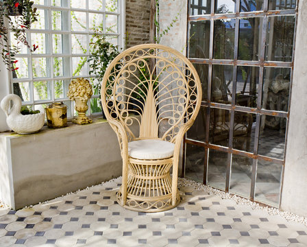 Luxury rattan chair