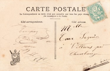 French Antique Postcard 90