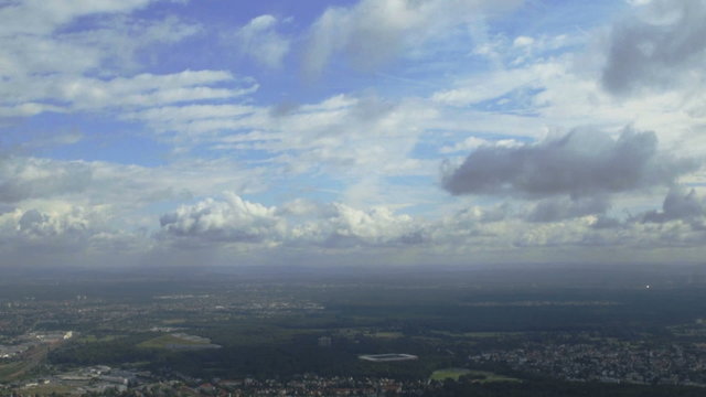 Frankfurt Landscape from a Helicopter
