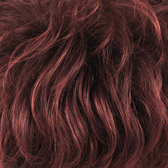Hair fragment as a background composition