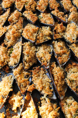 Cozze Gratinate - Cucina Mediterranea