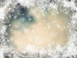 Christmas Winter Background