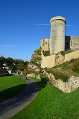 Fototapeta na wymiar Château ducal de Falaise (Normandie)