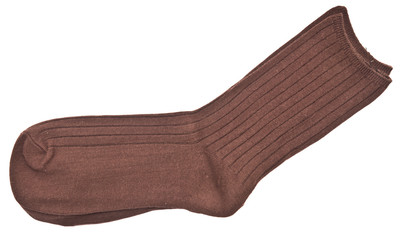 brown socks