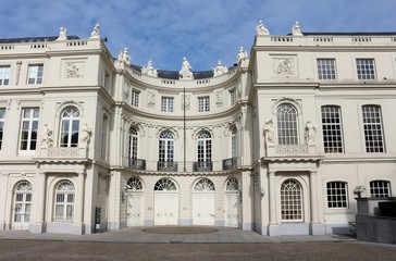 Fototapeta na wymiar Palace of Charles of Lorraine (Belgian Royal Library)