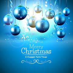 Luxury Christmas greeting card