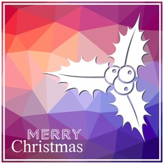 Holly berry plant icon