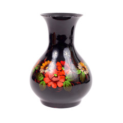 Zhostovo art vase