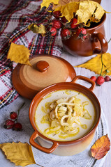 Soup with pasta