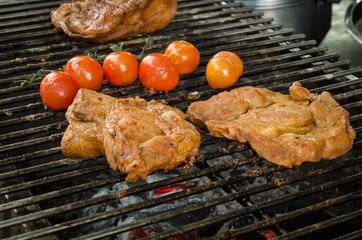 grilled meat