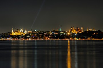 Fototapeta na wymiar On of the Istanbul's Night