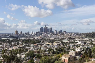 Gordijnen De stad Los Angeles © trekandphoto