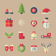 Christmas design elements