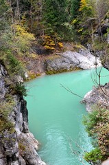 Fluss in den Bergen - Lech