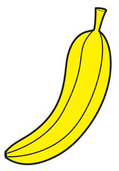 Banana Shape Vector