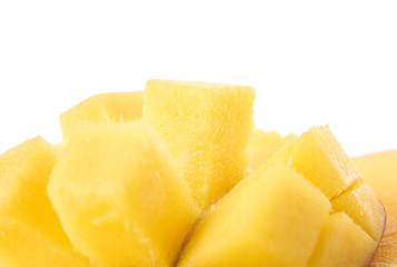 mango fruit isolated on white background