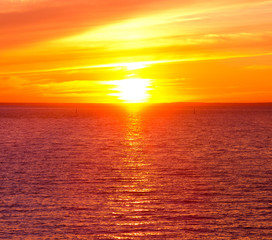 Fototapeta premium Idyllic Wallpaper Fiery Backdrop