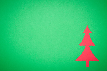 Christmas tree as background