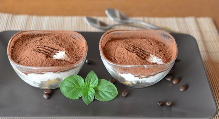 Tiramisu italian dessert
