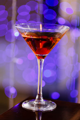 cocktail in the bar