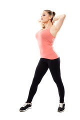 Fototapeta premium Warm up and stretching