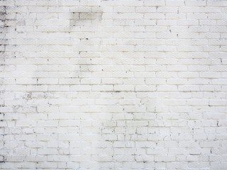 Old wall from white brick