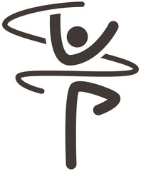 Gymnastics Rhythmic icon