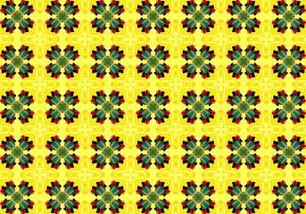 Ethnic pattern. Abstract fabric design.
