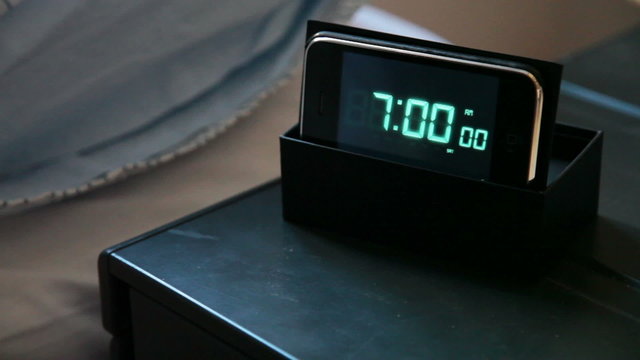 ring bell wake Up Alert / Clock at 7:00 AM