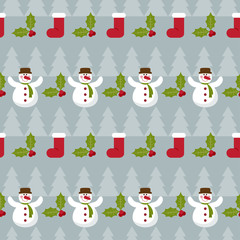 winter holidays pattern