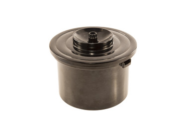 Plastic film strip can