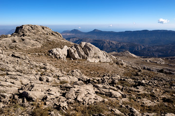 Sardegna, Oliena, panorama dal Monte Corrasi