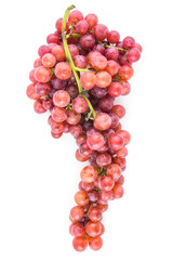 grapes isolated on white background