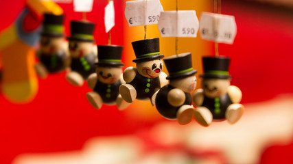 Chimney sweeper ornament as a symbol of luck