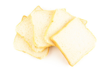 bread isolated on white background