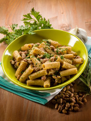 pasta and beans