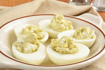 Egg salad appetizers