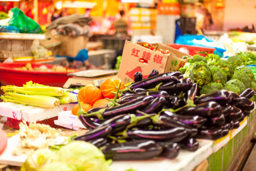 Naklejka premium markt in shanghai