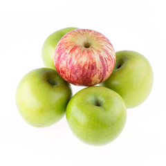 apple fruit isolated on white background