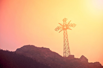 Cross and religion.