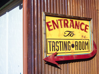 Tasting Room Sign