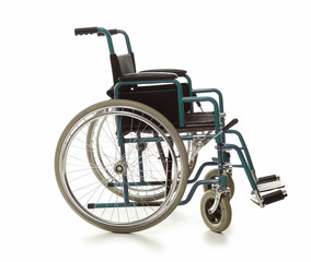 Wheelchair isolated